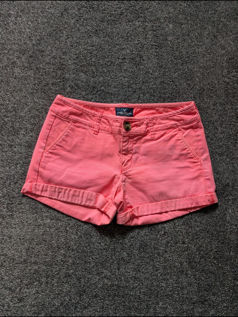 American Eagle Outfitters Neon Pink Women's Jean Shorts